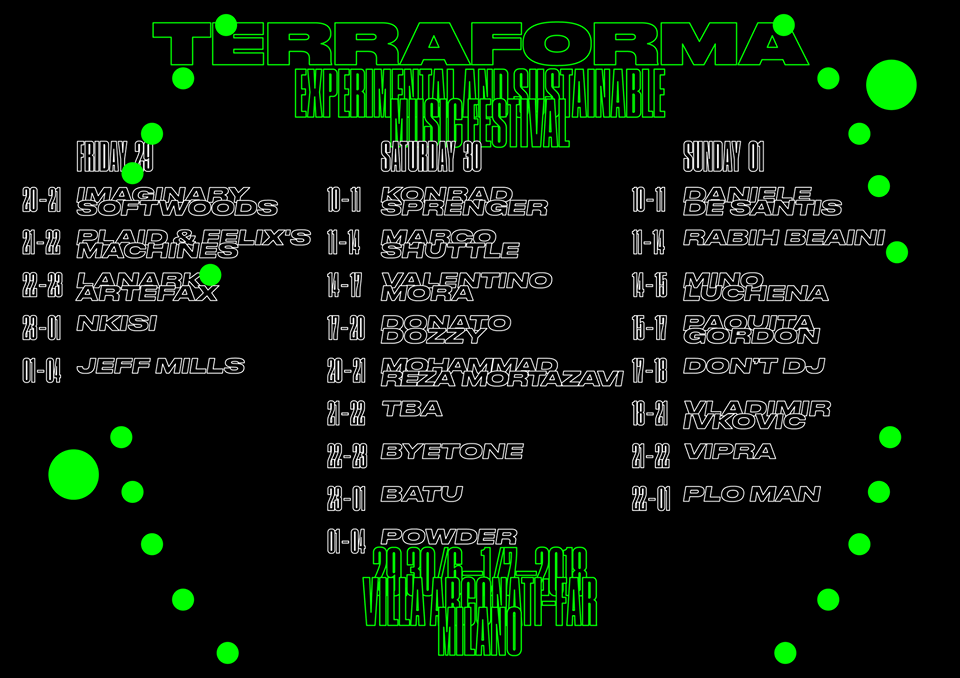 terraforma lineup